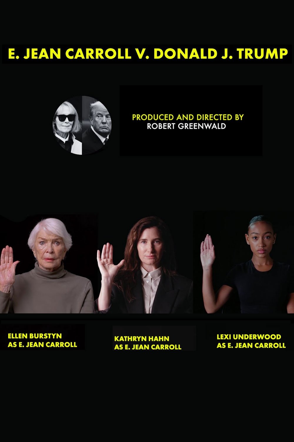 Постер E. Jean Carroll V. Donald J. Trump